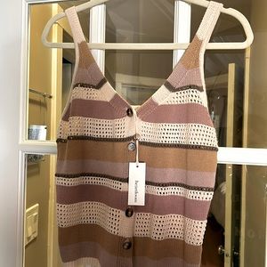 Gorgeous Heartloom knit tank cardigan.